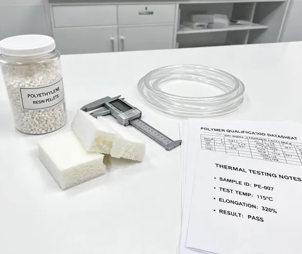 Polymer qualification bench